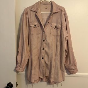 POL Corduroy Shacket